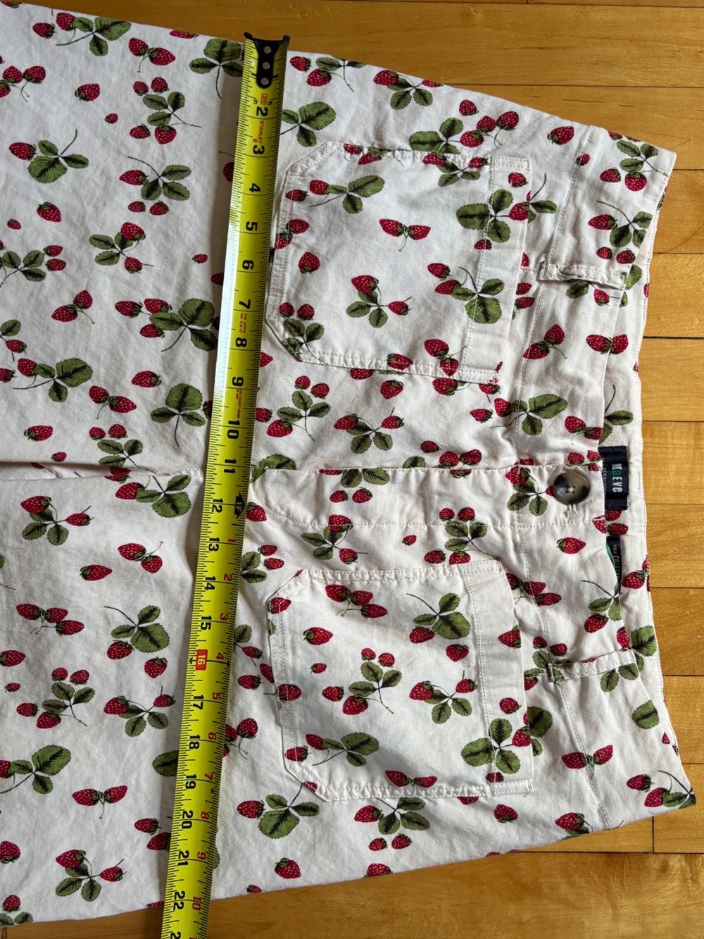 Colette Magic Fabric Strawberry Pants | Maeve - Anthropologie | Women’s Plus 20W - Picture 11 of 16